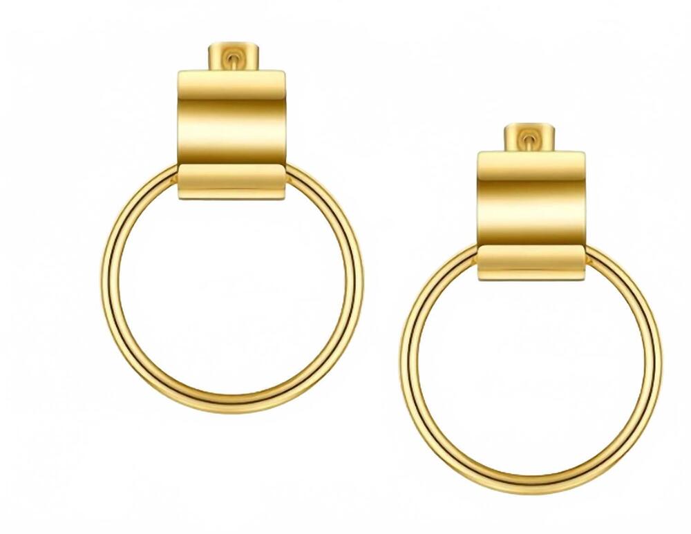 NEW KATIE RAE COLLECTION women's torie earring in gold